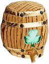 【中古】【輸入品・未使用】PlushシャムロックBeer Barrel Hat Party Accessory (1?Count) (1?/ Pkg)