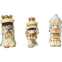 【中古】【輸入品・未使用】Precious Moments「We Three Kingings Wiseメンズフィギュア(3個セット) マルチカラー