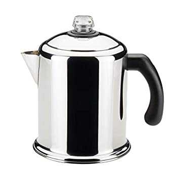 【中古】【輸入品・未使用未開封】Farberware ファーバーウェア Classic Stainless Steel Yosemite 8-Cup Coffee Percolator コーヒー パーコレーター 【並行輸入品】