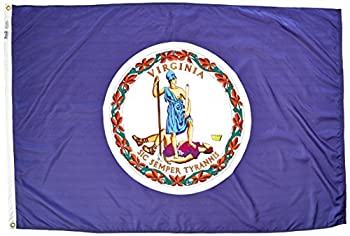 yÁzyAiEgpzAnnin Flagmakers 145670 4 ft. X 6 ft. Nyl-Glo Virginia Flag