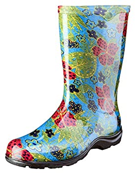 【中古】【輸入品・未使用】Sloggers Women's Rain And Garden Rubber Boot-SZ 7 MID-BLUE TALLBOOT (並行輸入品)