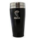 【中古】【輸入品・未使用】Ford Shelby Cobra Black Stainless Steel Travel Mug