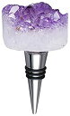【中古】【輸入品・未使用】Thirstystone n552クラスタPTVワインストッパー、アメジスト