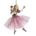 【中古】【輸入品・未使用】Kurt Adler くるみ割り人形 スイートくるみ割り人形 クララ クリスマスツリーオーナメント E0311