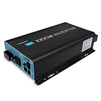 【中古】【輸入品・未使用】Renogy 1000W 12VDC to 120VAC Pure Sine Wave Inverter with Eco Mode 1000W Home Car RV Solar Power Converter