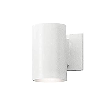 yÁzyAiEgpzKichler 9234WH 1 Light Outdoor Wall Cylinder White by Kichler