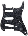 yÁzyAiEgpzFender tF_[ sbNK[h 11-HOLE MODERN-STYLE STRATOCASTER S/S/S PICKGUARDS BLACK MOTO