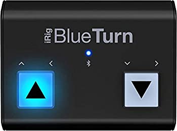 【中古】【輸入品・未使用】IK Multimedia iRig BlueTurn Bluetoothフットペダル (IKマルチメディア)