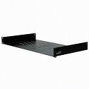 【中古】【輸入品・未使用】NavePointユニバーサルラックトレイVentedシェルフ1uブラック10?