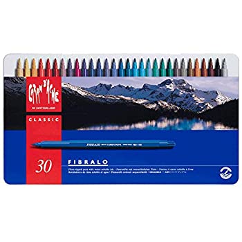 Caran★D'ache Fibralo Fibre Tipped Pens Set/30（新古品）