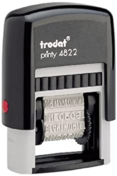 yÁzyAiEgpzTrodat Printy 4822 Multi-word Band Stamp 12 words 4mm Print 74046