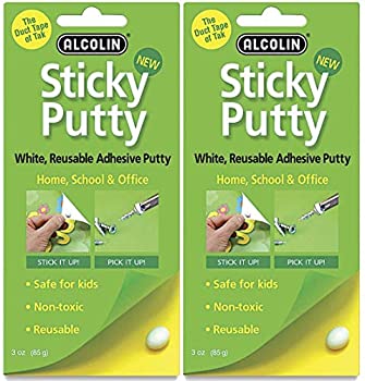【中古】【輸入品・未使用】Sticky putty-再利用可能なホーム、School & Office粘着Putty the "アヒルのテープTak " 2-PACK