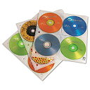 【中古】【輸入品・未使用】両面CDストレージ袖のリングバインダー、25?/パック