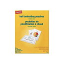 Staples Letter Size Thermal Laminating Pouches 3 mil by Staples
