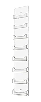 【中古】【輸入品・未使用】Marketing Holders 8ポケット 名刺ホルダー アクリル 垂直 壁マウント