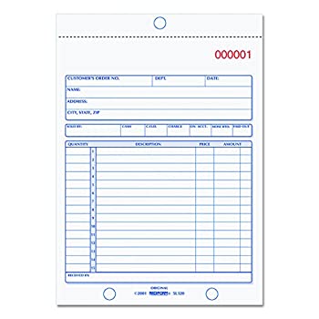 【中古】【輸入品 未使用】REDIFORM Sales Order Book Carbonless 2 Part 14cm x 20cm 50 Forms (5L320)