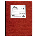 【中古】【輸入品 未使用】Ampad Gold Fibre Computation Book Red Cover Ivory Paper Letter Size 4 Square Inch Rule 76 Sheets 1 Each (22-156)