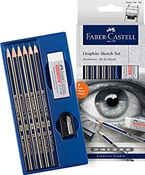 【中古】【輸入品・未使用】Faber-Castell Goldfaberグラファイトスケッチセット