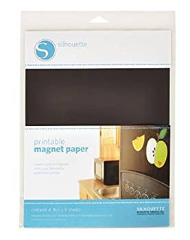 yÁzyAiEgpzSilhouette Printable Magnet Paper 22cm x 28cm 4/Pkg-