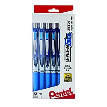 【中古】【輸入品・未使用】(ペンテル) Pentel EnerGel RTX RT リキッドゲルペン ミディアム 金属製チ..