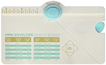【中古】【輸入品 未使用】We R Memory Keepers Punch Board パンチボード パンチ - Mini Envelope (2 ピース)