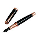 【中古】【輸入品・未使用】Monteverde Invincia デラックス ローズゴールド 太字 万年筆 - MV41293B(3)