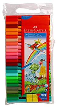 【中古】【輸入品・未使用】Faber Castell コネクターペン マルチカラー 50本パック