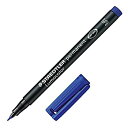 【中古】【輸入品・未使用】ステッドラー 油性ペン ルモカラー 超極細書き 青 10本 313-3(3)