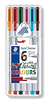 yÁzyAiEgpzTriplus Fineliner Nature Colours by Staedtler