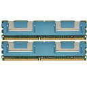 【中古】【輸入品・未使用】(PC/MAC用ではありません!!) 8GB 2x4GB PC2-5300 ECC FB-DIMM サーバーメモリ Intel S50...
