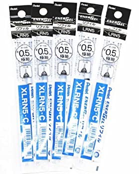 【中古】【輸入品・未使用】Pentel EnerGel Liquid Gelペンrefills-0.5?mm- Fine Line、ブルーink-valu..