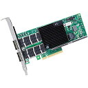 【中古】【輸入品・未使用】インテルxl710qda2blkイーサネットコンバージネットワークアダプタxl710-qda2???ネットワークアダプタ???PCI Express 3.0?x8低プロファイル???40