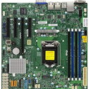 【中古】【輸入品・未使用】Supermicro マザーボード MBD-X11SSM-F-B Xeon E3-1200 v5 LGA1151 ソケット H4 C2...