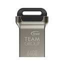【中古】【輸入品・未使用】TEAMGROUP C162 64GB USB 3.1 ミニ 金属製USBフラッシュドライブ 外部ストレージ サムドライブ メモリース...