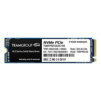 【中古】【輸入品・未使用】TEAMGROUP MP33 NVMe PCIe M.2 2280 ソリッドステートドライブ SSD 256GB TM8FP6256G0C101