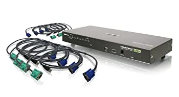 ASUS - 【中古】【輸入品・未使用】8-Port Combo VGA KVMP
