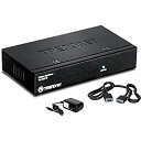 【中古】【輸入品・未使用】TRENDnet 2ポートスタッカブル ビデオスプリッターTK-V201S(2)