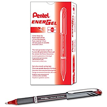 yÁzyAiEgpzPENTEL ENERGEL PLUS GEL ROLLER 1.0MM RED