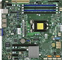 【中古】【輸入品・未使用】SupermicroマザーボードマイクロATX ddr4 LGA 1151 x11ssl-nf-o