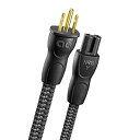【中古】【輸入品・未使用】AudioQuest NRG-Y2 低歪み 2極 AC電源ケーブル 9.84フィート (3m)