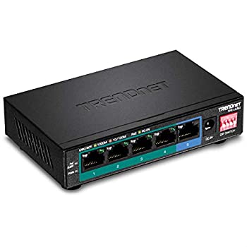 【中古】【輸入品 未使用】Trendnet TPE-LG50 network switch Gigabit Ethernet (10/100/1000) Black Power over Ethernet (PoE)