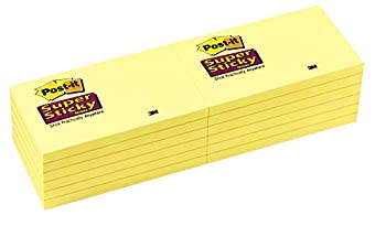 【中古】【輸入品・未使用】POSTIT 655 SUPER STICKY CANARY YLW