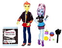 【中古】【輸入品・未使用】Mattel BBC82 Monster High - Classroom Partners - Abbey Bominable and Heath Burns