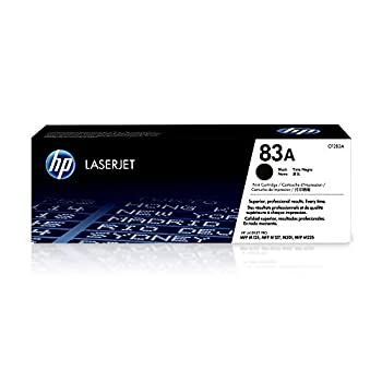 【中古】【輸入品・未使用】HP 83A LASERJET TNR CART BLK CF283A