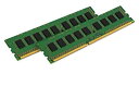 【中古】【輸入品・未使用】Kingston 4GB×2枚組 DDR3-1333 PC3-10600 ECC CL9 Unbuffered DIMM with T...