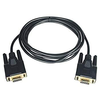 【中古】【輸入品・未使用】Tripp Lite Null Modem Serial DB9 Serial Cable (DB9 F/F) 10-ft.