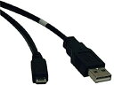 【中古】【輸入品・未使用】Tripp Lite USB 2.0 Hi-Speed A to Micro-B Cable (M/M) 10-ft.
