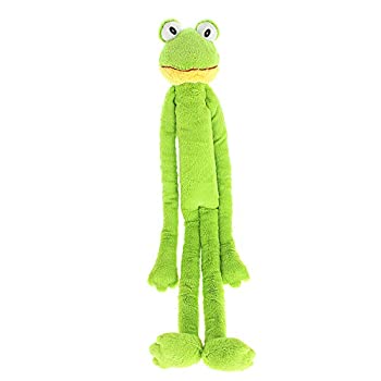 【中古】【輸入品・未使用】Multipet's Swingin Slevin XXL Oversized 30-Inch Green Frog Plush Dog Toy by Multi Pet