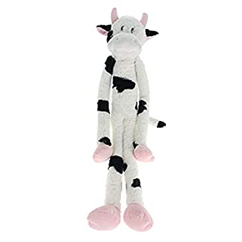 【中古】【輸入品・未使用】Multipet's Swingin Slevin XXL Oversized 30-Inch Spotted Cow Plush Dog Toy by Multi Pet