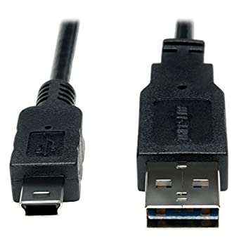 【中古】【輸入品・未使用】Tripp Lite Universal Reversible USB 2.0 Hi-Speed Cable (Reversible A to 5Pin Mini B M/M) 6-ft.